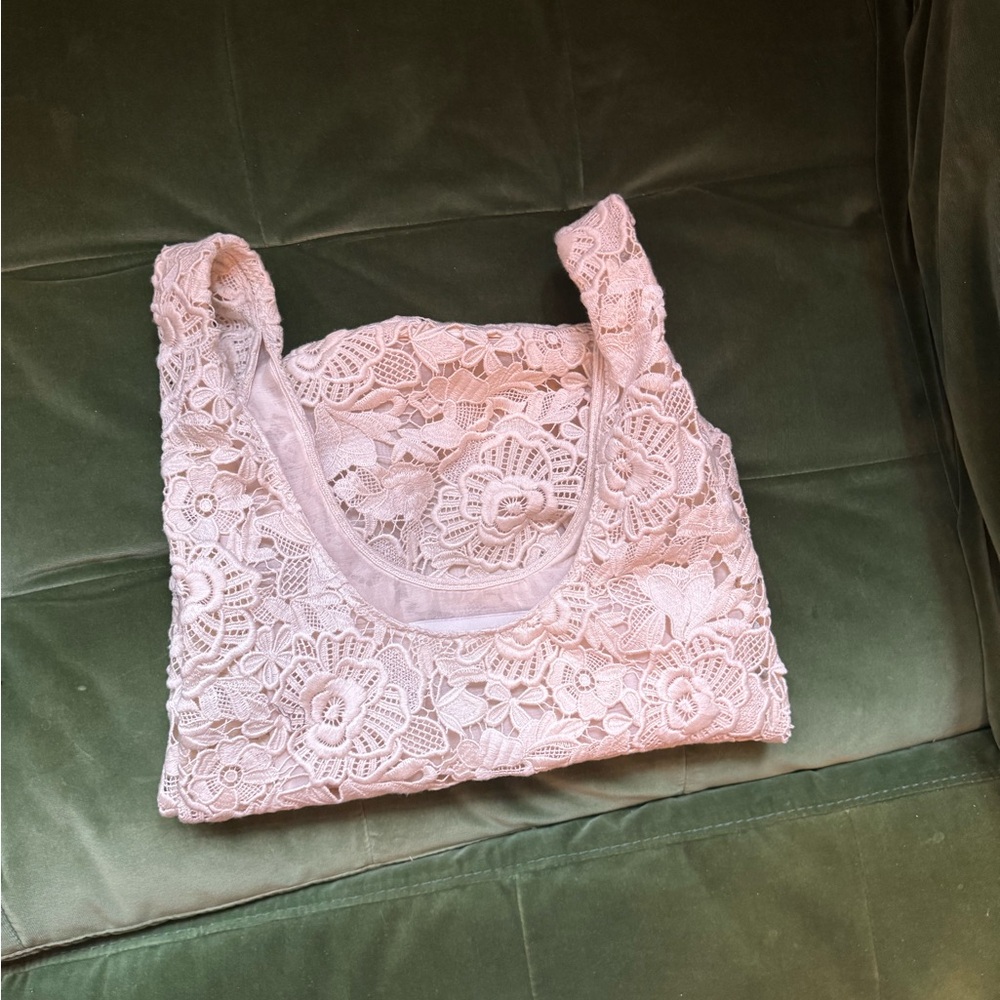 Magda Butrym for H&M Elegant Cream Lace Tote - Picture 5 of 7